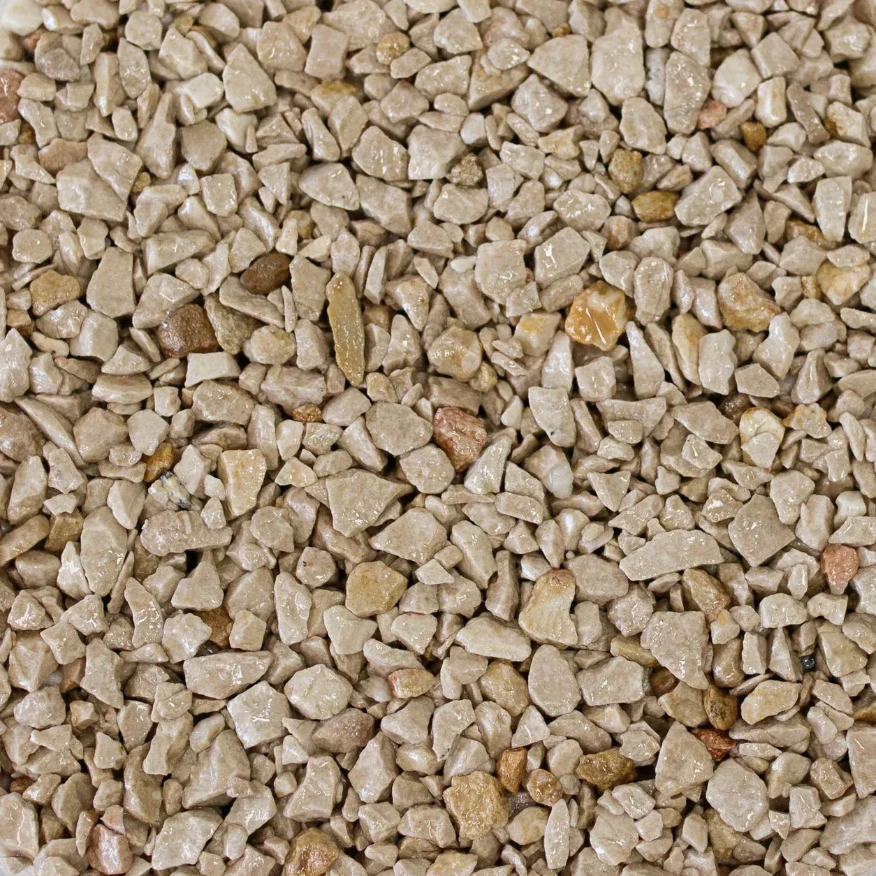 Muestra de árido para stone carpet, acabado José: Beige piedra