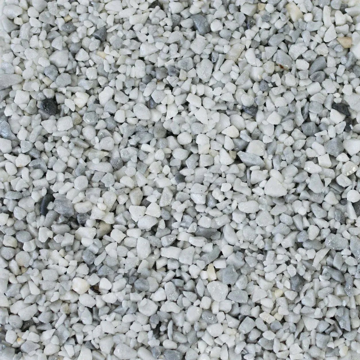 Muestra de árido para stone carpet, acabado Noah: Gris perla
